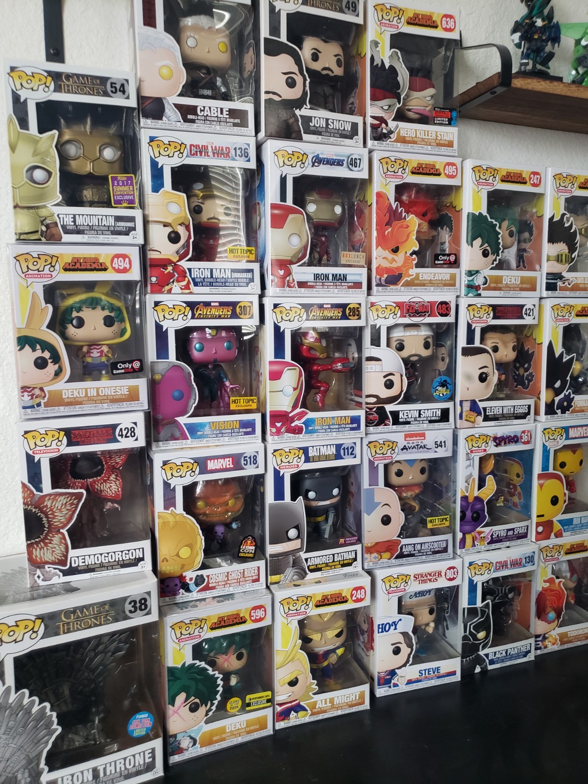 Funko Pop Vinyl Mixed Lot Hot Topic Exclusive Unopened