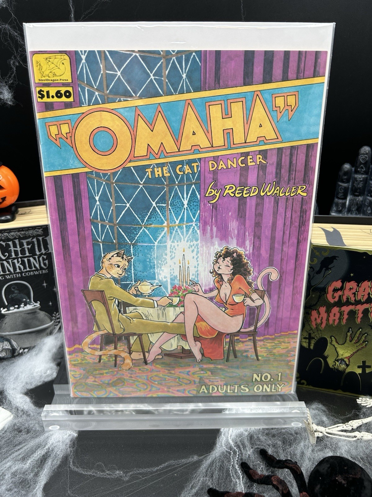 Omaha, the Cat Dancer #1 - 1st Print VERY RARE  1984  VF+ Tag Genus Furry Anthro