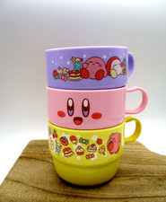 Kirby OSK cup cups  3pcs pink yellow purple  Made in JAPAN picture