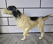 Antique Hubley Style Cast Iron Door Stop Springer Spaniel English Setter Pointer picture
