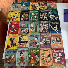 Lot of 26 Vintage Walt Disney Dell Comic Books 1951-1962 Low-Above Average Grade picture