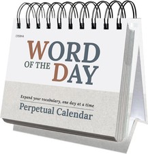 Word of the Day Perpetual Desk Calendar | 365 New Words & Definitions picture