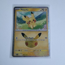 Pokemon 30th Anniversary Pikachu 047/128 (025/30) Holo picture