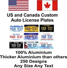 Any State Any Text 250 Designs License Plate Personalized Custom Auto Car  picture