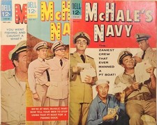 Mchale's Navy complete set lot 1,2,3 Dell Very High Grade 1963 TV RARE picture