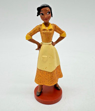 Disney Princess Tiana Figure Cake Topper Figurine Work Dress Tiana 3.5
