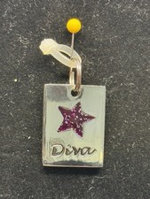 Ganz “Diva” Star Hanging Charm Vintage Early 2000 New picture