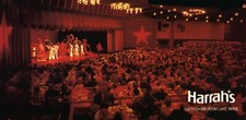 Harrah's Lake Tahoe South Shore Room 1000 Seat Theatre Restaurant Long Postcard picture