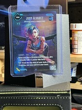 Cyberpunk TCG Judy Alvarez B157 Iconic Legend B108 Epic Beta Foil 2 Card Lot picture