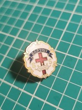 Vtg Baptist Sunday School Broadman Supplies Gold Tone Lapel Pin picture