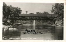 West Hopkinton, New Hampshire NH Rowell's-W. Hopkinton Original Vintage RPPC picture