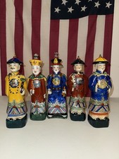 Rare Style Set of 5 Chinese Imperial Court Porcelain Figures 13