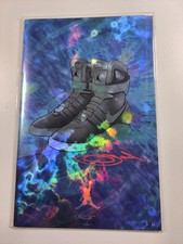 Do You Pooh #1 Air Pooh Back to the Future Signed Sajad Shah 16/20 w/COA picture
