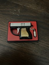 Vintage Laurel Gun-Shaped Lighter Made in Japan with Box picture