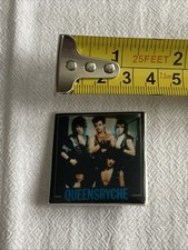 VINTAGE Queensryche Badge Button Pinback Pin Promo Tour #349 80s Power Metal picture