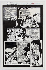 Midnight Sons Unlimited #9 Page 15 James Fry  Original Comic art Marvel 1995 picture