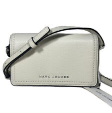 MARC JACOBS Groove Leather Crossbody Mini Bag Cotton White (MSRP $195) picture