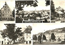 Dippoldiswalde Germany Multi-View Gasthaus Alte Pforte RPPC Postcard 1974 picture