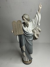 Lladró Moses & The Ten Commandments Figurine #5170-Retired Glossy Porcelain 16