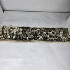 Antique Terrill School Dallas Texas Class Photos Students Mar, 16 1925 Panoramic picture