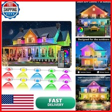 CETELUMA 300FT Permanent Outdoor RGB Lights, IP67 Waterproof Smart Eave picture