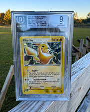 LOW POP 2003 Pokémon TCG Pikachu Black Star Promo 012 Holo BGS 9  picture