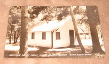 Deer River MN Minnesota RPPC Little Winnie Resort 1939 Morning Glory Cabin RPPC picture