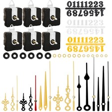 6pcs High Torque Quartz Clock Movement Mechanism Replacement Clock Numerals picture