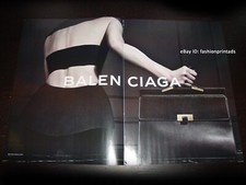 BALENCIAGA 4-Page PRINT AD Fall 2013 Supermodel KRISTEN McMENAMY Steven Klein picture