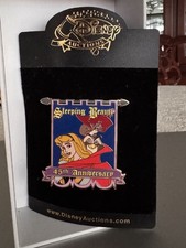 Disney Auctions Sleeping Beauty 45th Anniversary Briar Rose Owl LE 100 Pin = picture