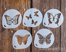 Butterfly Butterflies Nature Grass Beautiful Meadow Spring Stencil Mylar picture