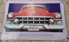 Vintage McCormick Place Chicago Willardson Art Poster Armor All 1983 Classic Car picture
