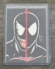 2009 Rittenhouse Spiderman Archives Spider-man Venom Leeahd Goldberg Sketch 1/1 picture