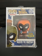 FUNKO POP MARVIN THE MARTIAN (NEON ORANGE) #143 SDCC 2017 1000 PCS picture