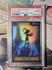 Skull Kid G3 Gold Foil PSA 8 Legend of Zelda Enterplay 2016 Holo Graded TCG Card picture