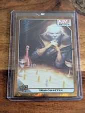 2023 UD Marvel Platinum Grandmaster Amber Crystals /5 picture