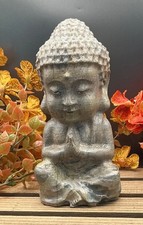 Child Buddha Full Figurine Picture Stone Chohua Crystal Carving 894Grams picture