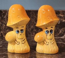 Vintage 1970's Anthropomorphic Mushroom 5.25