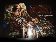 ETRO 4-Page PRINT AD Fall 2015 KATE MOSS Nick Fouquet MARIO TESTINO Sexy Couple picture