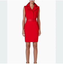 Akris 100 Years Special Edition Viscose Wool Jersey Dress with Horsehair Belt picture