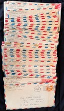 WWII 1943 Farragut Idaho Naval Training Station: 43-Cover Correspondence letters picture