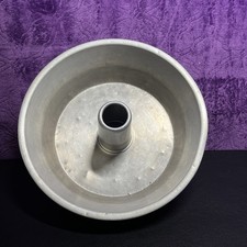 Vintage Mirro Aluminum 5304 M Solid One Piece Tube Cake Pan Made in USA picture