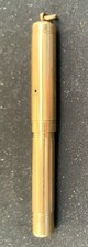 VINTAGE MABIE TODD SWAN RING TOP FOUNTAIN PEN 1/10 14K GOLD FILLED WARRANTED 14K picture
