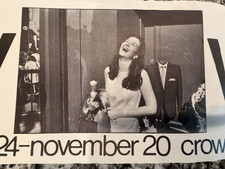 Vintage 1970's Gary Winogrand Photographer Show Flyer - Unusual Banner Format picture