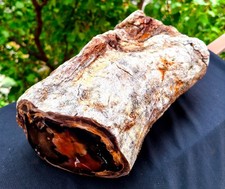 11 Lb 13.82 Oz Mirror Polished Multicolor Opalized Petrified Wood UV Reactive picture