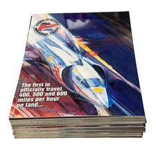 Vintage 1996 Spirit Of America World Speed Record Folders Lot 31 USA picture