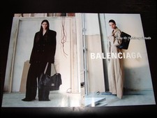 BALENCIAGA 4-Page PRINT AD Winter 2023 ELIZA DOUGLAS Vittoria Ceretti QIN LEI picture
