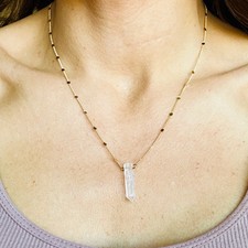 Luxury Clear Quartz Necklace picture
