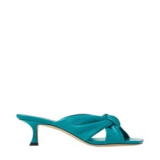 Jimmy Choo Avenue 50Mm Malibu Nappa Leather Mules, Brand Size 34 ( US Size 4 ) picture