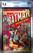 Elite Geek Magazine #1 (2025) CGC 9.8 Batman vs Spider-Man Hulk 181 Metal LTD 25 picture